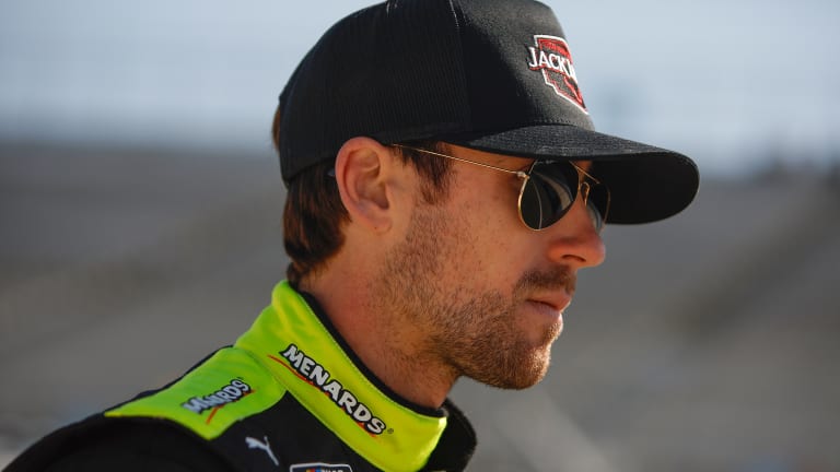 Ryan Blaney keeps replaying the end of Talladega race